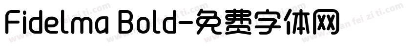 Fidelma Bold字体转换